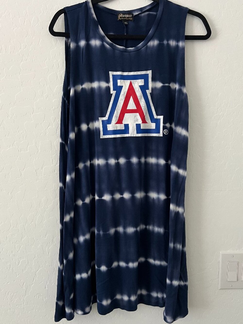 Gameday Couture Arizona Wildcats Tie-Dye Tank Dress – Women’s XL